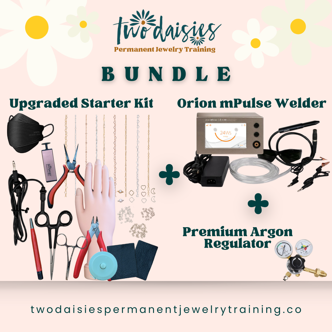 BUNDLE 10: Upgraded Starter Kit + Orion mPulse Welder + Premium Argon Regulator
